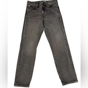 Levi’s High Rise Wedgie Skinny Jeans in Dark Gray Denim Wash Women’s size 26